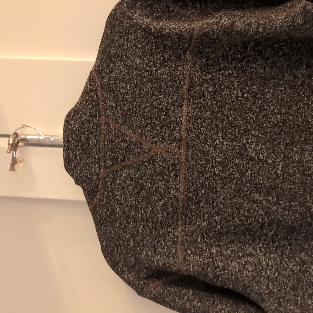 Gray Quarter-Zip Pullover NWOT - image 3